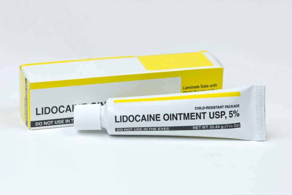 Lidocaine,Anesthetic,Skin,Cream,With,Box.
